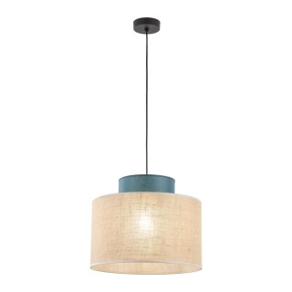 DUO JUTA LAMPE SUSPENDUE VERTE 1