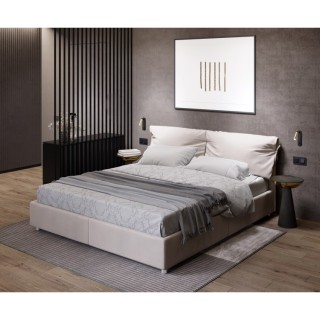 Lampe à poser Enzo 1 lumière – doré & noir – en métal – style moderne et loft