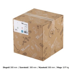 Suspension Cono 1 lumière – en métal – style moderne