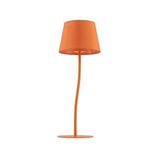 Veilleuse Nicola 1 lumière – orange – en métal – style moderne
