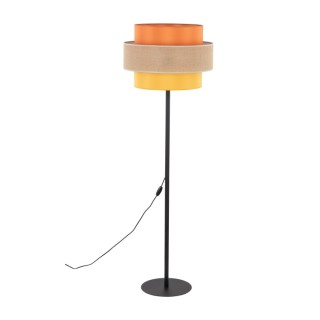 Lampadaire Trio – noir – en métal – style moderne