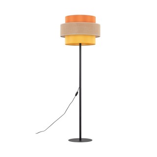 Lampadaire Trio – noir – en métal – style moderne