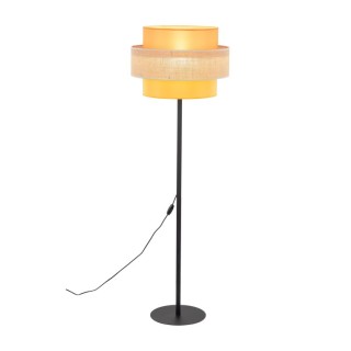 Lampadaire Trio – noir – en métal – style moderne