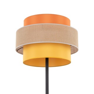 Lampadaire Trio – noir – en métal – style moderne