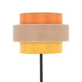 Lampadaire Trio – noir – en métal – style moderne