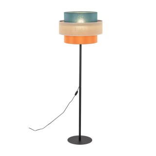 Lampadaire Trio – noir – en métal – style moderne