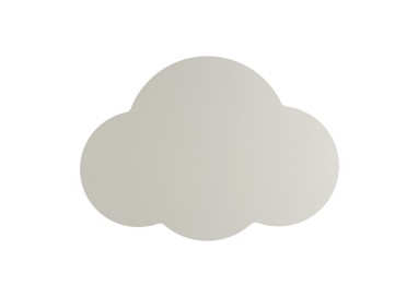 Lampe à poser Cloud 2 lumières – en métal – style moderne