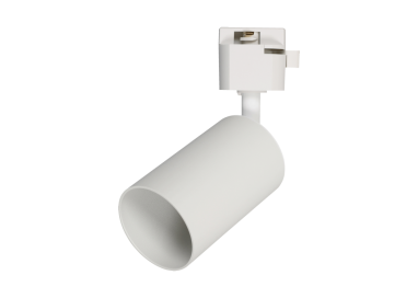 Spot sur rail Tracer – blanc – en métal – style moderne et loft