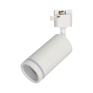 Spot sur rail Tracer – blanc – en métal – style moderne et loft