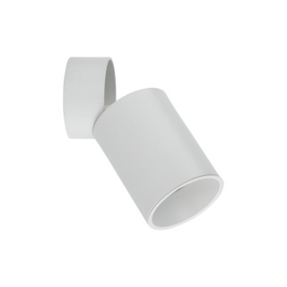 Plafonnier Top – blanc – en plastique – style moderne et loft