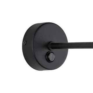 Applique murale Harmony 1 lumière – noir – en métal – style moderne