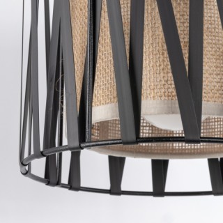 Applique murale Harmony 1 lumière – noir – en métal – style moderne