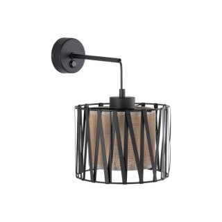 Applique murale Harmony 1 lumière – noir – en métal – style moderne