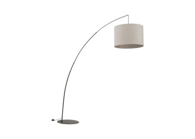 Lampadaire Moby 1 lumière – brun – en métal – style moderne