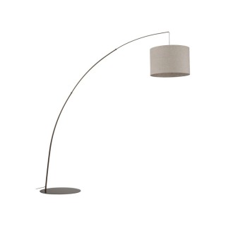 Lampadaire Moby 1 lumière – brun – en métal – style moderne