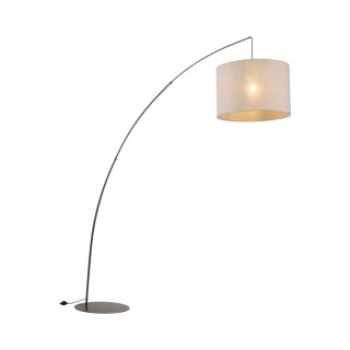 Lampadaire Moby 1 lumière – brun – en métal – style moderne