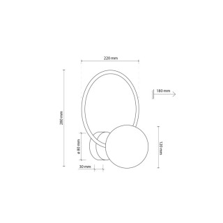 Lampe à poser Anabelle 1 lumière – brun – en métal – style moderne et loft