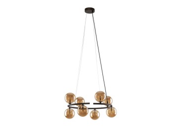 Suspension Anabelle – brun – en métal – style moderne et loft
