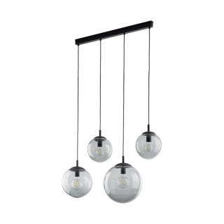 LAMPE SUSPENDUE 4 BANDES ESME GRAPHITE