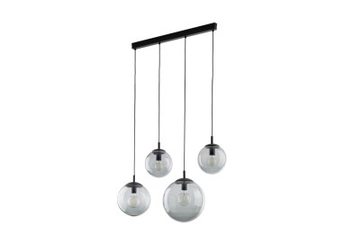 LAMPE SUSPENDUE 4 BANDES ESME GRAPHITE