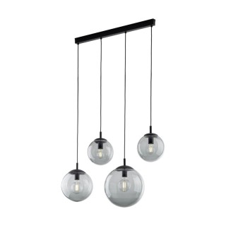 LAMPE SUSPENDUE 4 BANDES ESME GRAPHITE