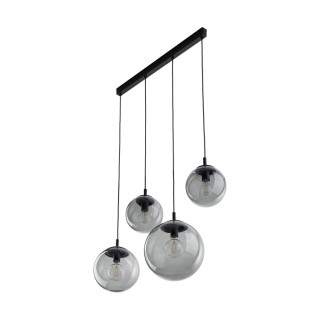 LAMPE SUSPENDUE 4 BANDES ESME GRAPHITE