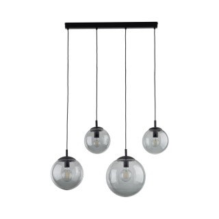 LAMPE SUSPENDUE 4 BANDES ESME GRAPHITE