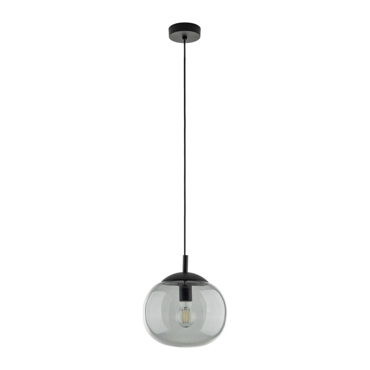 Suspension Vibe 1 lumière – noir – en métal – style moderne