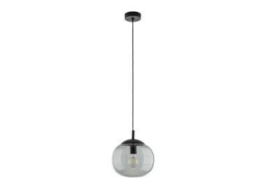Suspension Vibe 1 lumière – noir – en métal – style moderne
