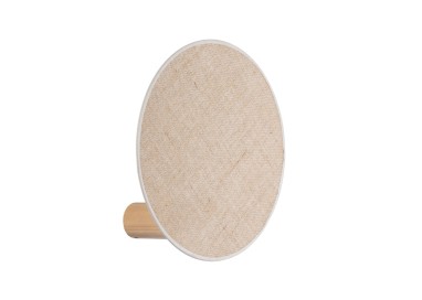 Applique murale Pulse 1 lumière – blanc & pin – en bois – style moderne