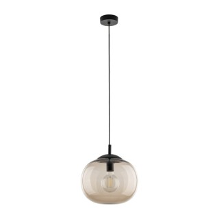 Suspension Vibe 1 lumière – noir – en métal – style moderne