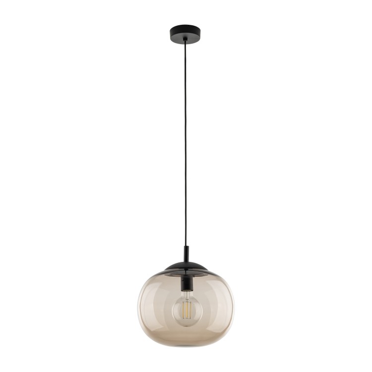 Suspension Vibe 1 lumière – noir – en métal – style moderne