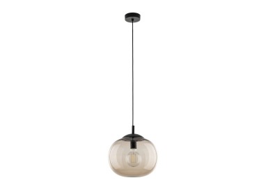 Suspension Vibe 1 lumière – noir – en métal – style moderne