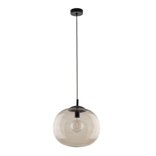 Suspension Vibe 1 lumière – noir – en métal – style loft