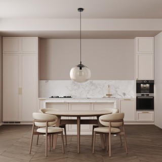 Suspension Vibe 1 lumière – noir – en métal – style loft