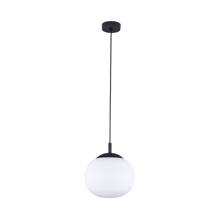 Suspension Vibe 1 lumière – noir – en métal – style moderne