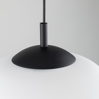 Suspension Vibe 1 lumière – noir – en métal – style moderne