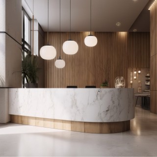 LAMPE SUSPENDUE VIBE BLANC 1 350