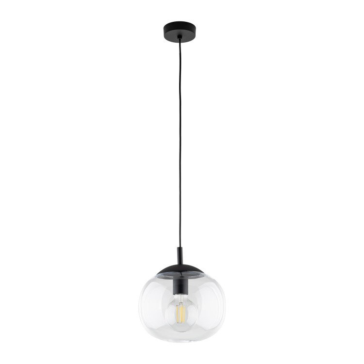 Suspension Vibe 1 lumière – noir – en métal – style moderne