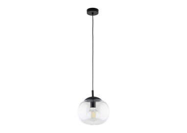 Suspension Vibe 1 lumière – noir – en métal – style moderne