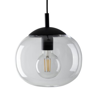 Suspension Vibe 1 lumière – noir – en métal – style moderne