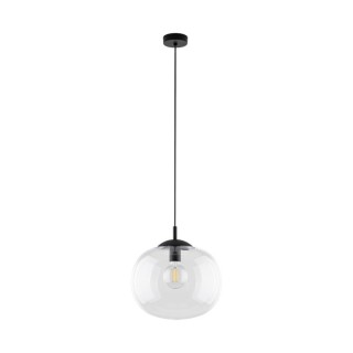 Suspension Vibe 1 lumière – noir – en métal – style loft
