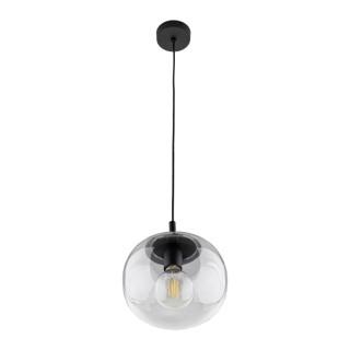 Suspension Vibe 1 lumière – noir – en métal – style loft