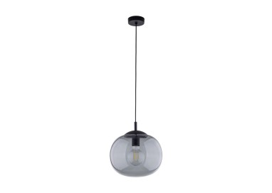 Suspension Vibe 1 lumière – noir – en métal – style moderne et loft