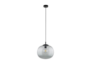 Suspension Vibe 1 lumière – noir – en métal – style moderne et loft
