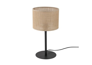 Veilleuse Juta 1 lumière – noir – en métal – style bohème