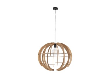 LAMPE SUSPENDUE EN BOIS VENUS 1 L