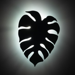 Lampe à poser Monstera 4 lumières – en métal – style moderne et loft