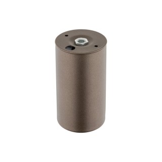 Plafonnier Top 1 lumière – brun – en métal – style moderne et loft