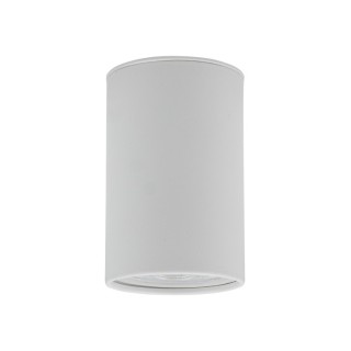 Plafonnier Top 1 lumière – blanc – en métal – style moderne et loft